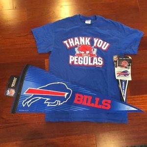 Buffalo Bills football tee shirt size medium